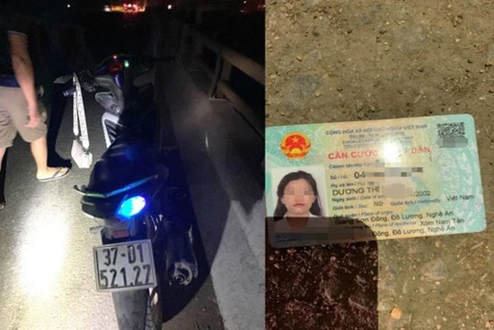 Cô gái đi xe máy lên cầu rồi mất tích, cả trăm người lùng sục trong đêm
