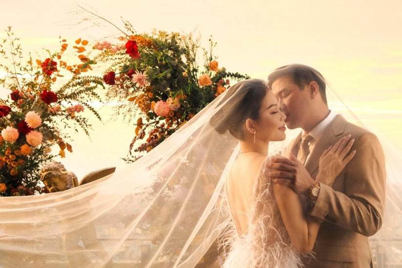 Từ Philippines: Cô dâu Linh Rin chia sẻ cảm xúc khi lần đầu diện váy cưới trước giờ vào lễ đường-1