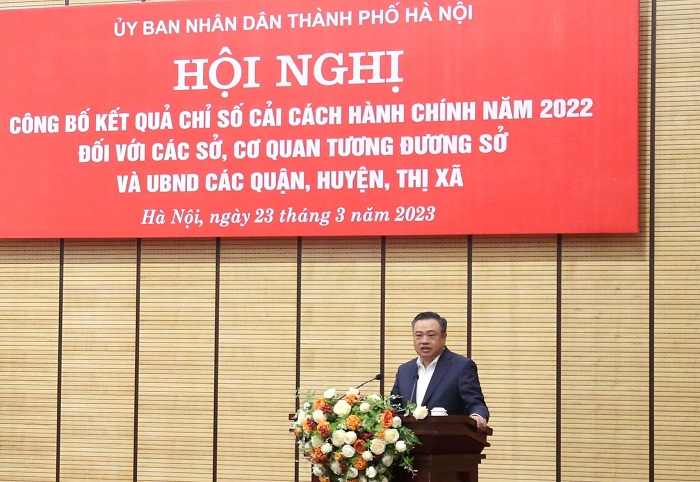 Hà Nội công bố chỉ số Cải cách hành chính năm 2022-4