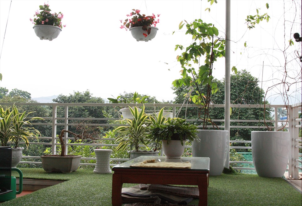 Tuổi 72 của NSND Thanh Hoa bình yên bên ngôi nhà rực rỡ sắc hoa-7