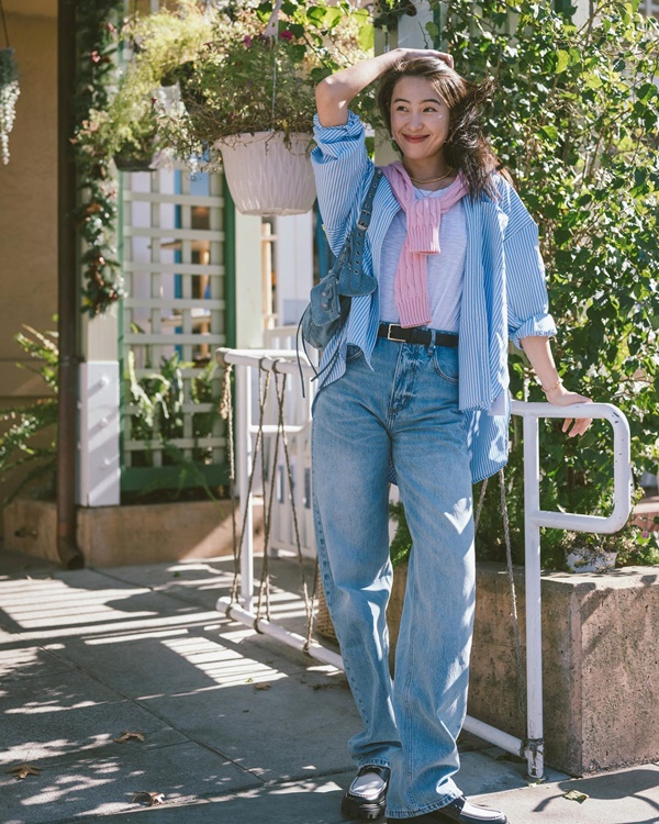 Bà mẹ 2 con có phong cách thời trang đầy trẻ trung, rạng rỡ-9