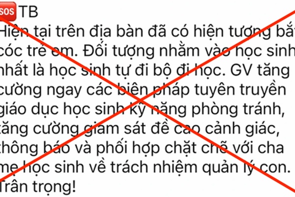 Thực hư thông tin bắt cóc trẻ em gây hoang mang tại Bình Dương-3
