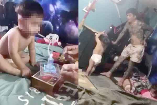 Mẹ và người tình khai gì về việc ép bé 3 tuổi hút chất nghi ma túy?-2