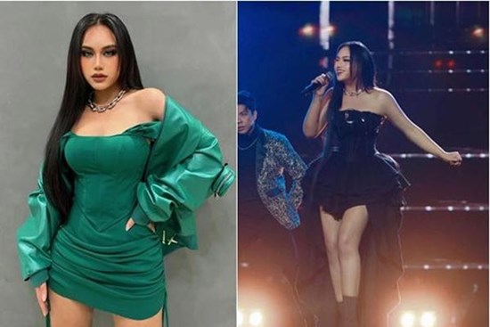 Chân dung nữ ca sĩ khóc, phải dừng diễn ở Hà Nội vì bị chê béo
