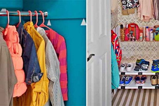 Dọn tủ với cách cất trữ đồ dùng mùa đông