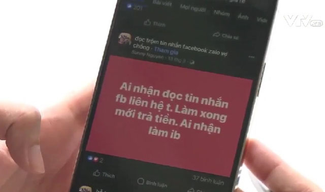 Cảnh giác với dịch vụ đọc trộm tin nhắn trên mạng xã hội-1