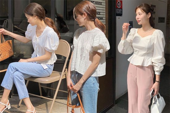 10 cách diện áo blouse trắng đơn giản mà chuẩn sành điệu