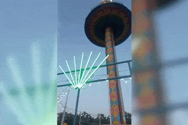 Kinh hoàng cảnh đu quay rơi mạnh xuống đất khiến nhiều người bị thương