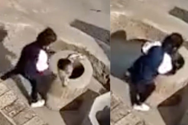 Bé gái Trung Quốc ném em nhỏ xuống giếng vì bắt chước trên tivi-1