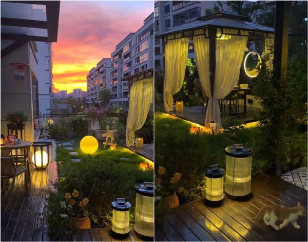 Khu vườn sân thượng đẹp ấn tượng được ông bố tự tay thiết kế cho con gái-3