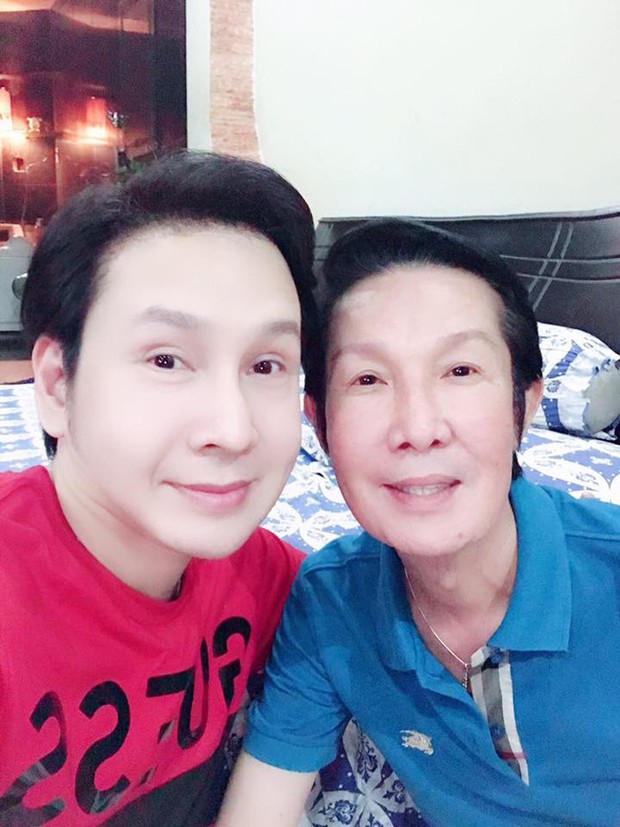 Hé lộ loạt ảnh hiếm rất giống nhau của cố NSƯT Vũ Linh bên con trai nuôi Vũ Luân-5