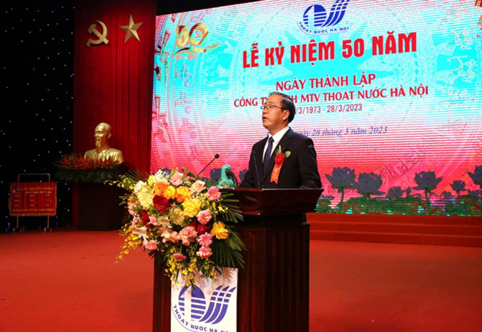 Công ty TNHH MTV Thoát nước Hà Nội: 50 năm trưởng thành và phát triển-3