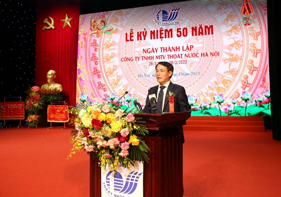 Công ty TNHH MTV Thoát nước Hà Nội: 50 năm trưởng thành và phát triển-4