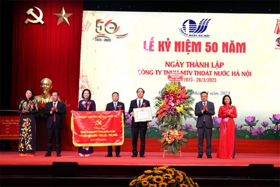 Công ty TNHH MTV Thoát nước Hà Nội: 50 năm trưởng thành và phát triển