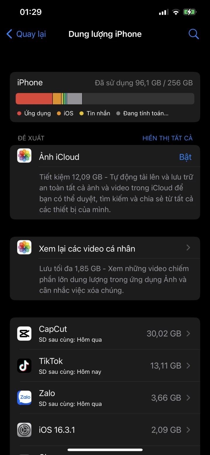 Kiểm tra dữ liệu hệ thống trên iPhone với 2 bước cực đơn giản-2