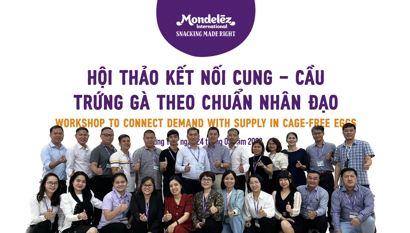 Mondelez Kinh Đô mở rộng hợp tác với các nhà sản xuất trứng gà-1