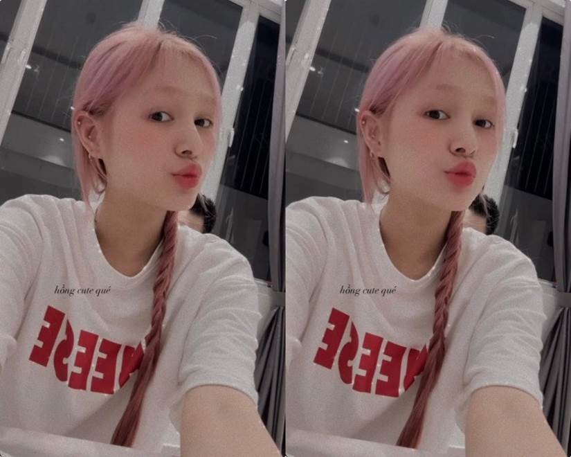 Đu mốt nhuộm lông mày như Hiền Hồ, vợ streamer giàu nhất Việt Nam bay luôn giao diện búp bê sống-7