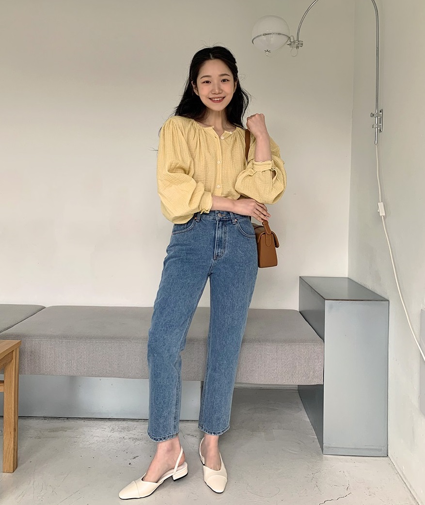 Ghim 10 cách diện quần jeans ống đứng đẹp và siêu tôn dáng-10