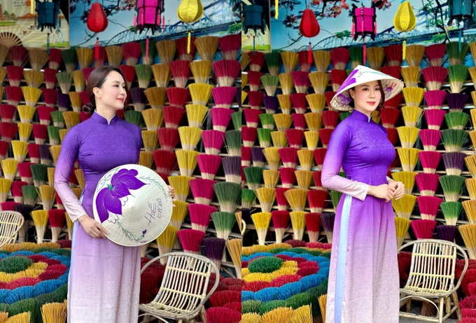 Hồng Diễm trẻ trung ngỡ ngàng ở tuổi 40-9