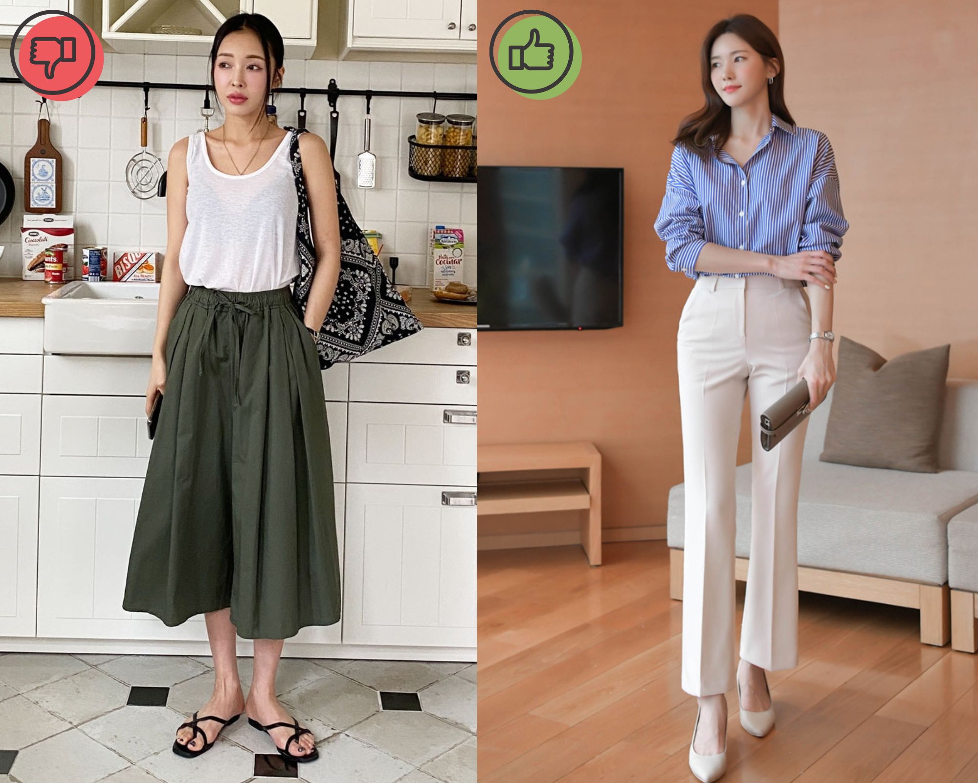 ĐỪNG nên mặc 4 kiểu quần này nếu bạn lùn-4