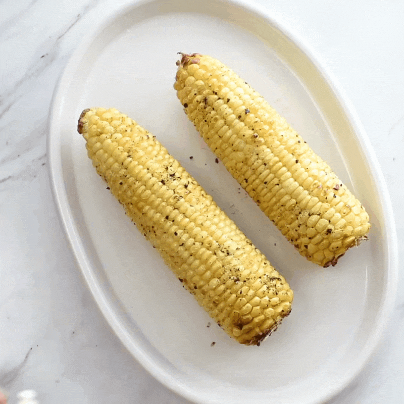Tận hưởng hương vị thơm ngon của món ngô nướng bằng nồi chiên không dầu-7