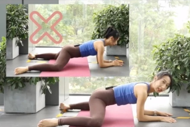 Tập tư thế con ếch 5 phút giúp hông săn chắc, đùi thon thả-4