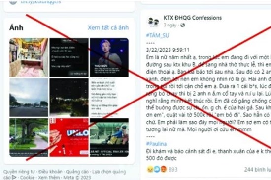 Nữ sinh bị tấn công tình dục khi đi bộ trong khuôn viên ĐHQG TP.HCM là tin giả