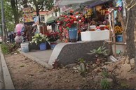Hàng ghế đá ở phố Nguyễn Chí Thanh bị chiếm dụng