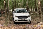 Giám đốc sát hại nữ kế toán giấu xe ô tô trong lô cao su trước khi bỏ trốn