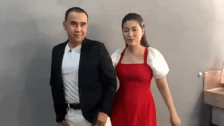 MC Quyền Linh bất ngờ bị Ngọc Lan cạo đầu trước giờ lên sóng-2