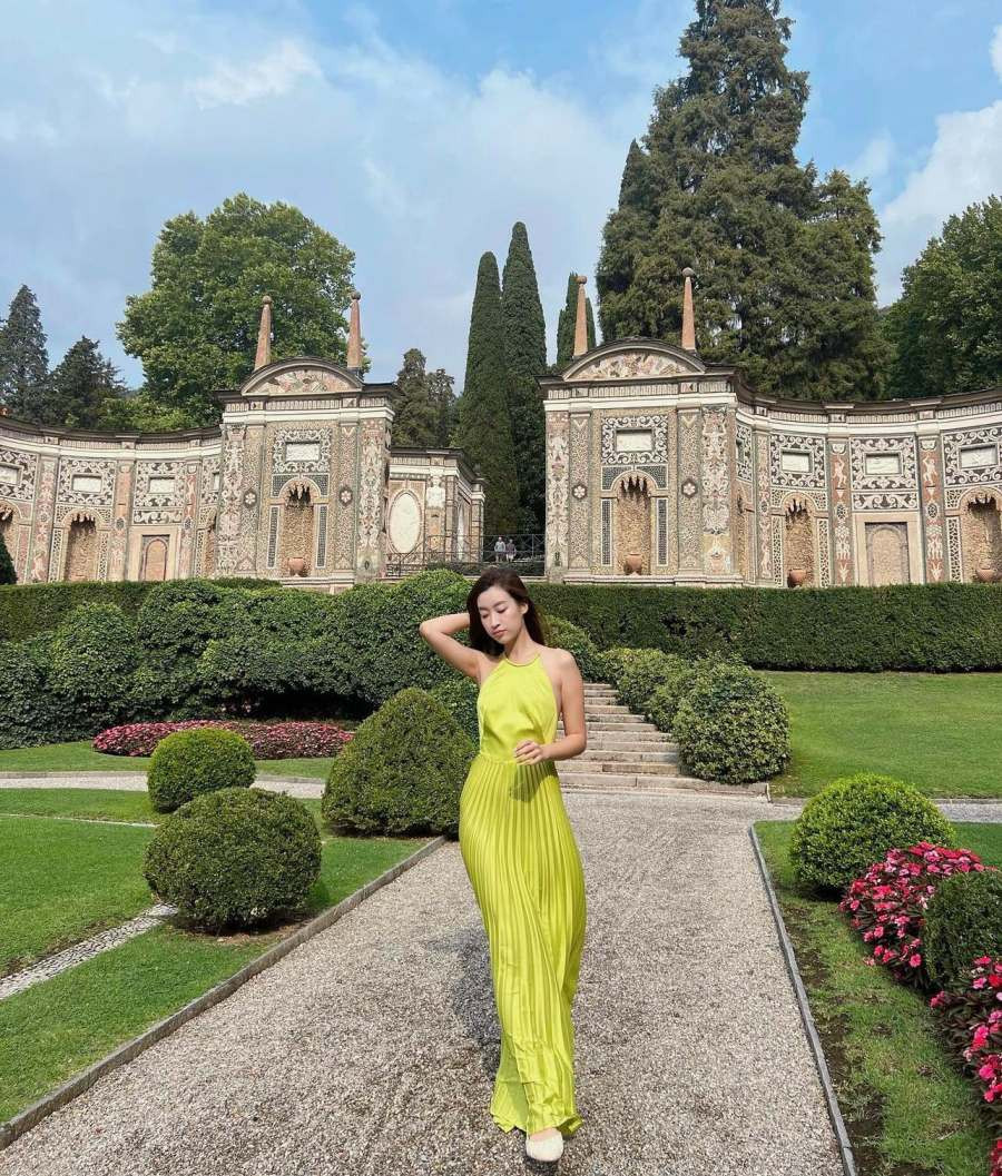 Hoa hậu Đỗ Mỹ Linh - vợ Chủ tịch Hà Nội FC gợi cảm khó rời mắt-1