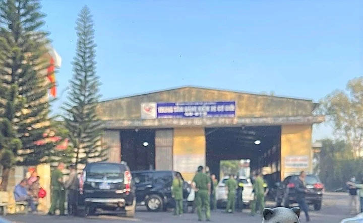 Công an phong tỏa, khám xét hàng loạt Trung tâm đăng kiểm ở Lâm Đồng-1