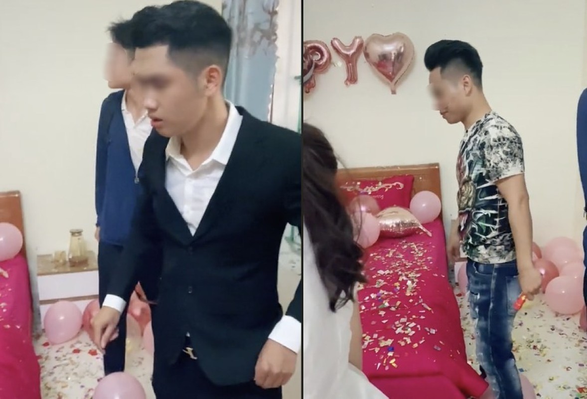 Cô gái bắn pháo giấy đầy phòng cưới của bạn gây tranh cãi-8