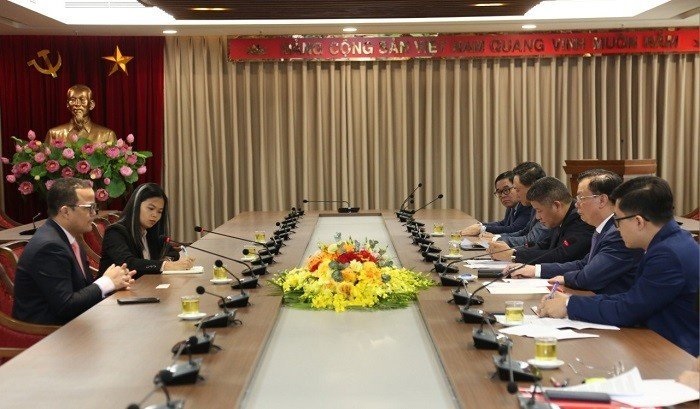 Bí thư Thành ủy Đinh Tiến Dũng tiếp Đại sứ Cộng hòa Dominicana-2