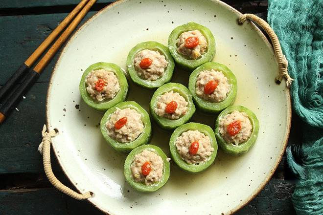 Loại quả được sắp vào mùa đem nhồi thịt được món ngon đẹp lại bổ dưỡng-7