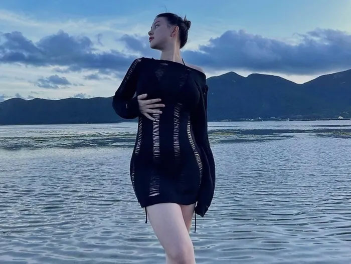 Nàng béo xinh nhất Việt Nam không ngại diện đồ khoe đường cong-12