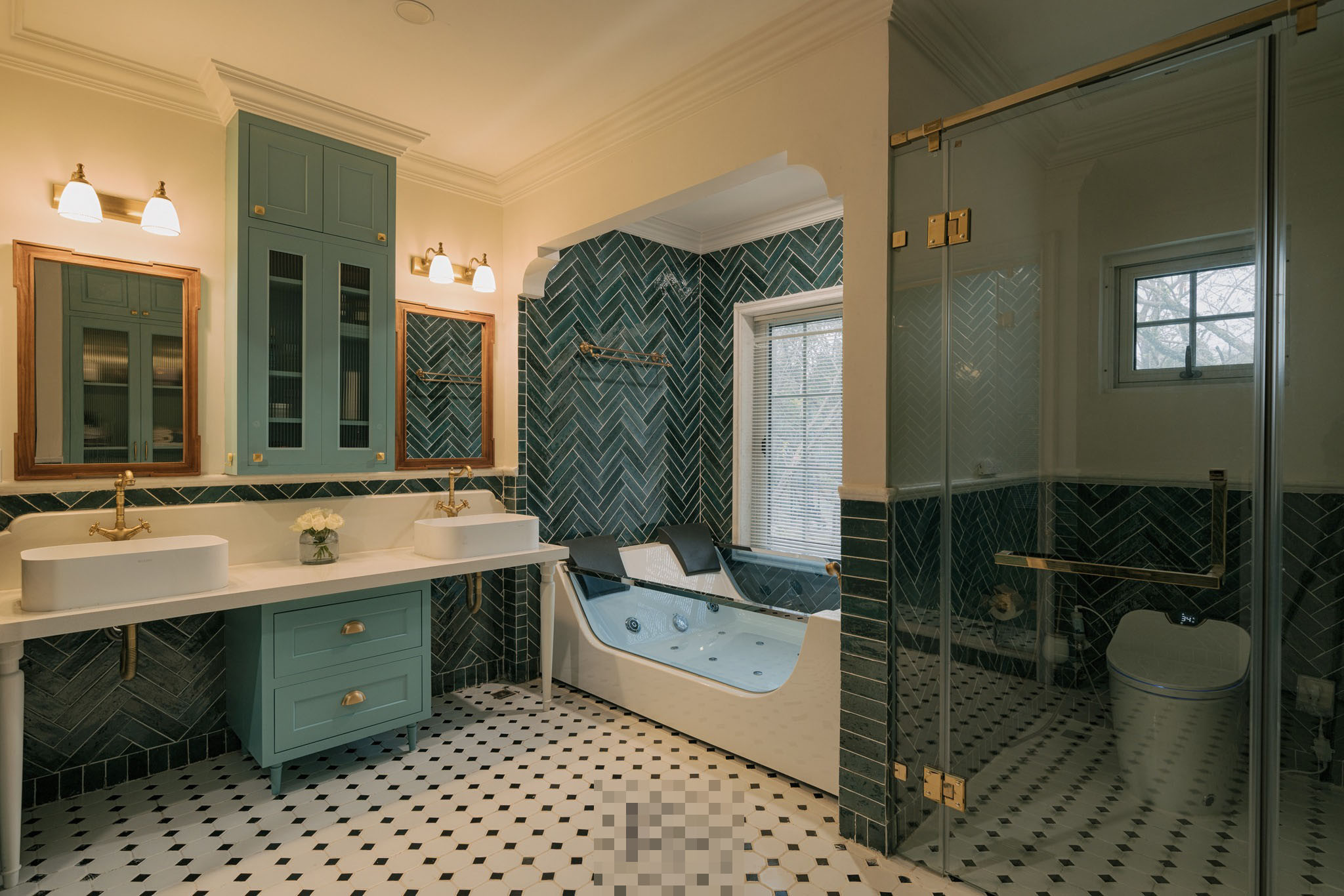 Biệt thự đậm chất không gian điện ảnh với mảng xanh bao quanh-17