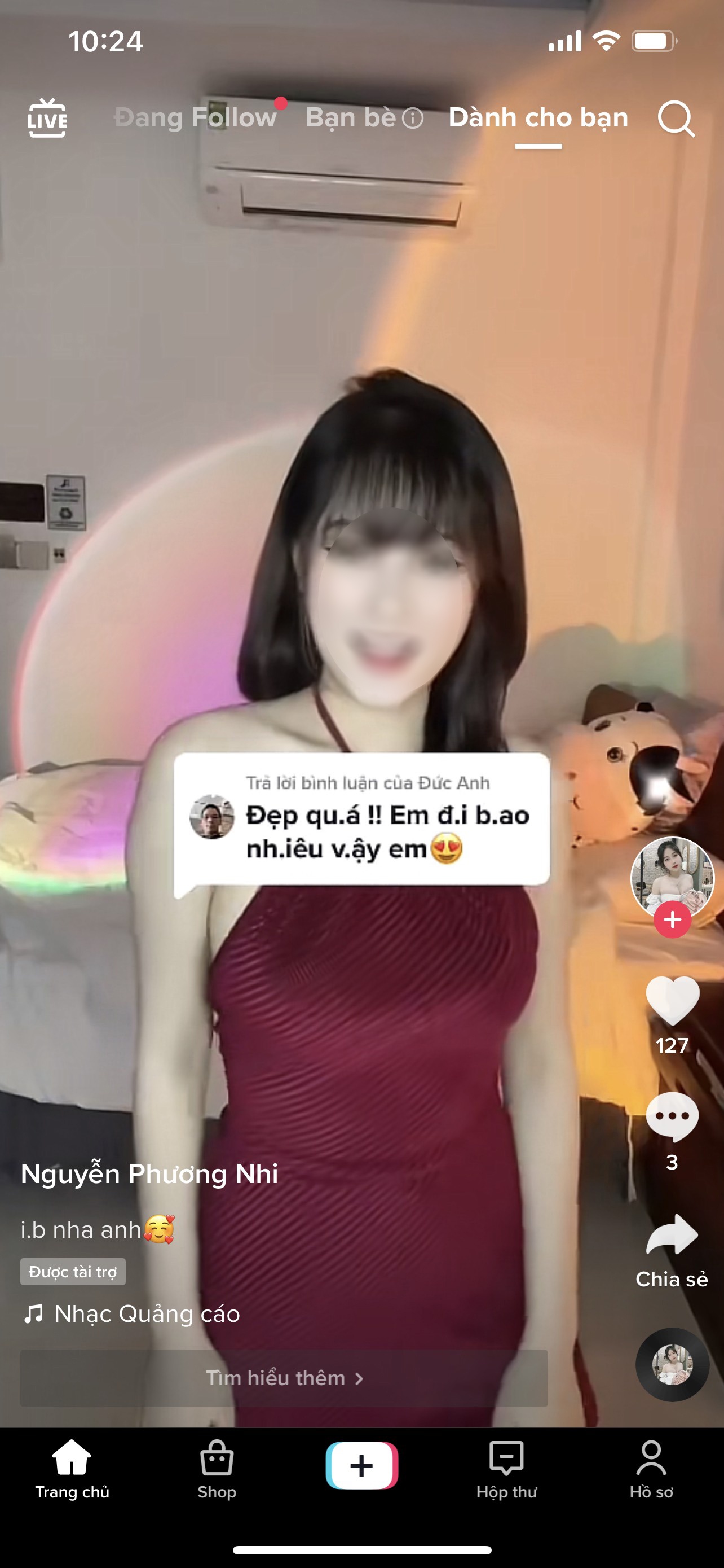 Quảng cáo bán dâm, chợ tình online tràn lan TikTok-2