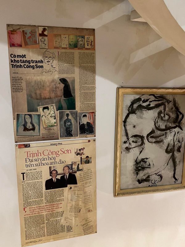 Bên trong căn phòng 22 năm vẫn sáng đèn của cố nhạc sĩ Trịnh Công Sơn mà Hồng Nhung vừa đến thăm-11