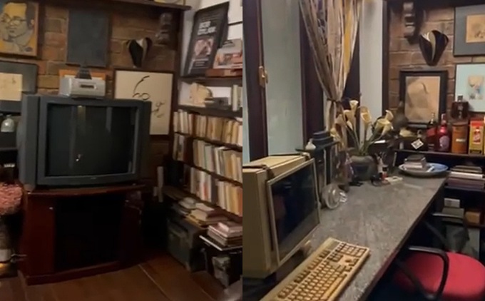 Bên trong căn phòng 22 năm vẫn sáng đèn của cố nhạc sĩ Trịnh Công Sơn mà Hồng Nhung vừa đến thăm-12