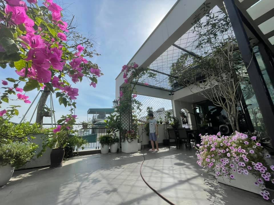 Đăng clip con gái đánh đàn bên hồ cá Koi, Trọng Tấn để lộ không gian bao người mơ ước-32