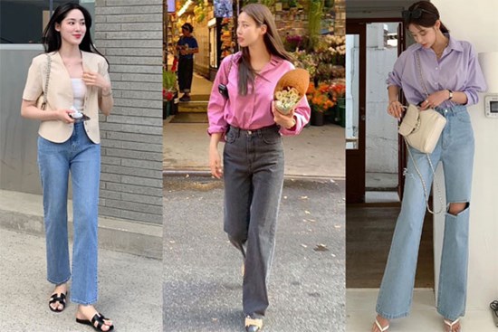 3 kiểu quần jeans 