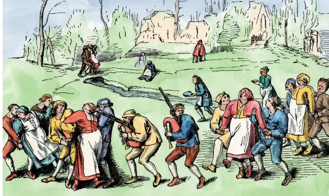 Dịch bệnh kỳ lạ nhất trong lịch sử khiến hàng trăm người nhảy múa tới chết-1