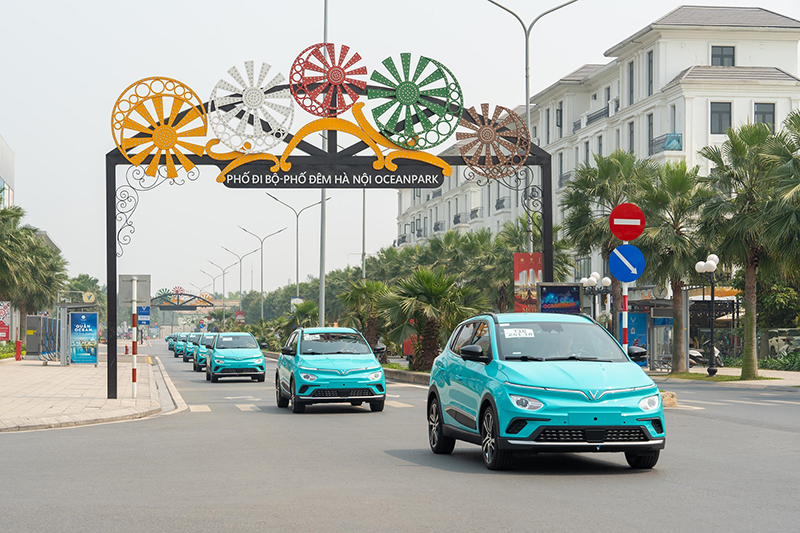 Taxi xanh SM sắp chính thức lăn bánh ở Hà Nội-1