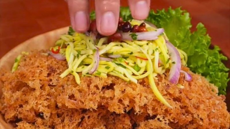 Món ngon cuối tuần: Cách làm gỏi cá chiên giòn kiểu Thái Lan-5