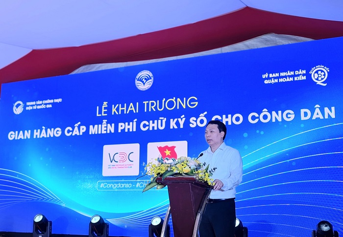 Khai trương gian hàng cấp miễn phí chữ ký số cho công dân tại Hà Nội-2
