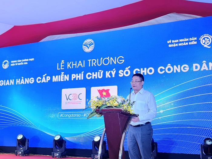Khai trương gian hàng cấp miễn phí chữ ký số cho công dân tại Hà Nội-3