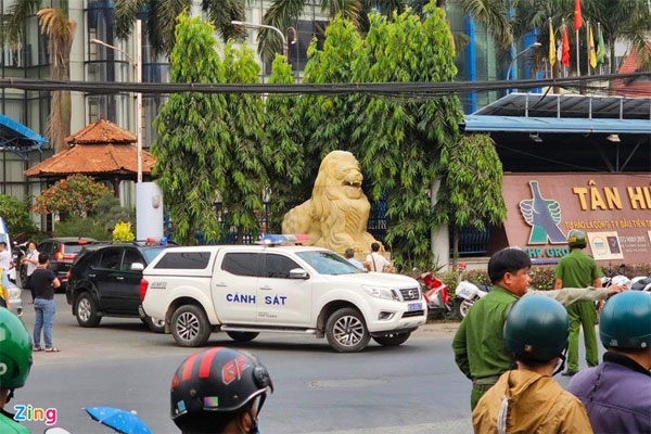 Cảnh sát khám xét Tập đoàn Tân Hiệp Phát-1