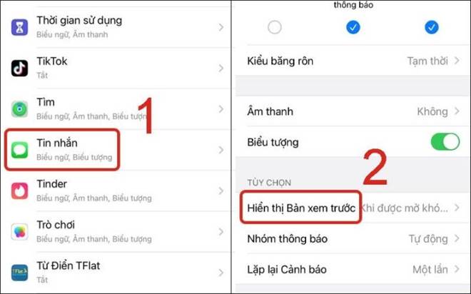 Hướng dẫn ẩn thông báo trên màn hình khoá Iphone đơn giản và nhanh chóng-2