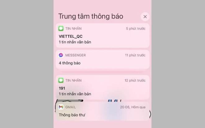Hướng dẫn ẩn thông báo trên màn hình khoá Iphone đơn giản và nhanh chóng-4